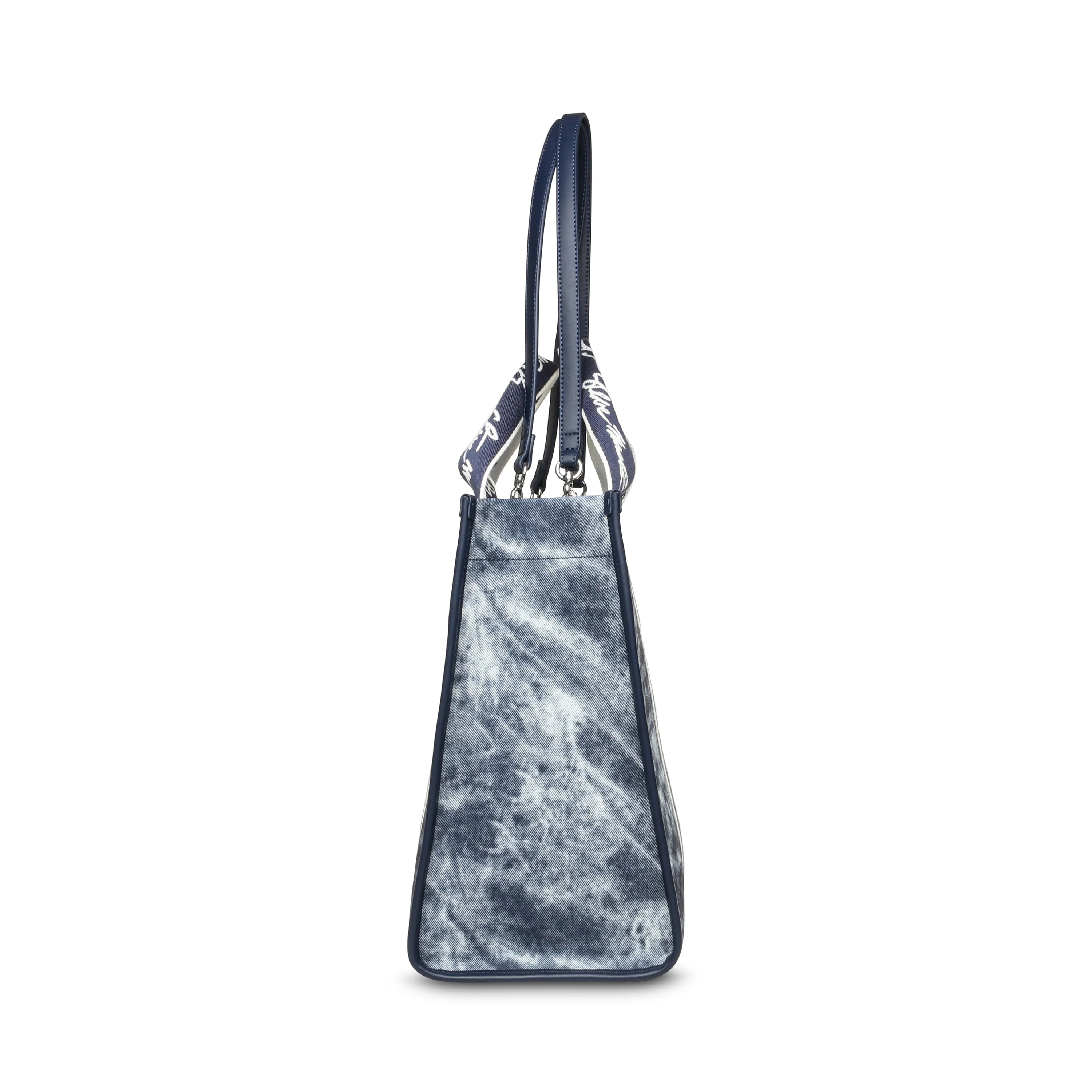 תיק יד גדול לנשים BDOMINO בג'ינס - Image 5