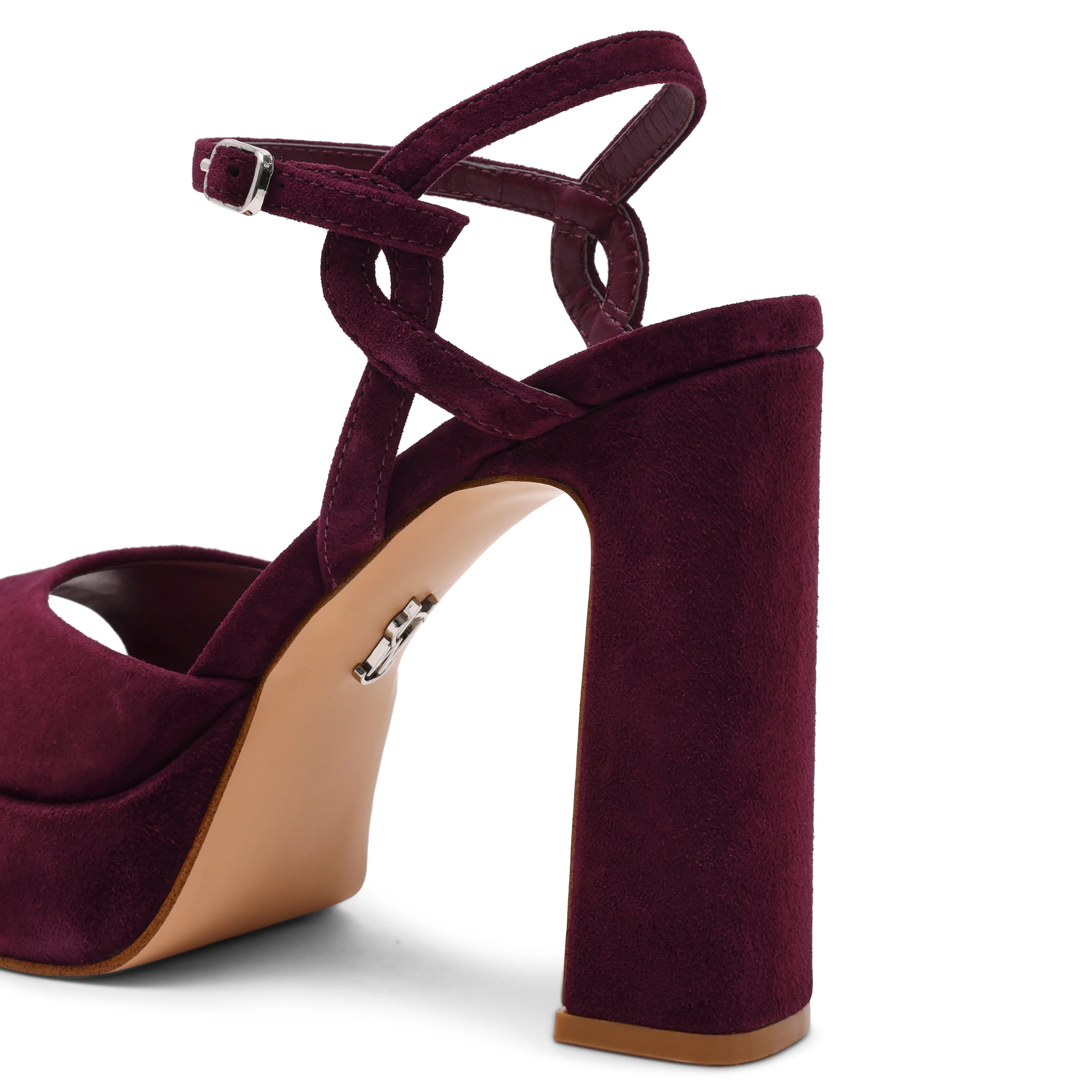 סנדלי עקב פלטפורמה מזמש MILIANA בבורדו - Image 7