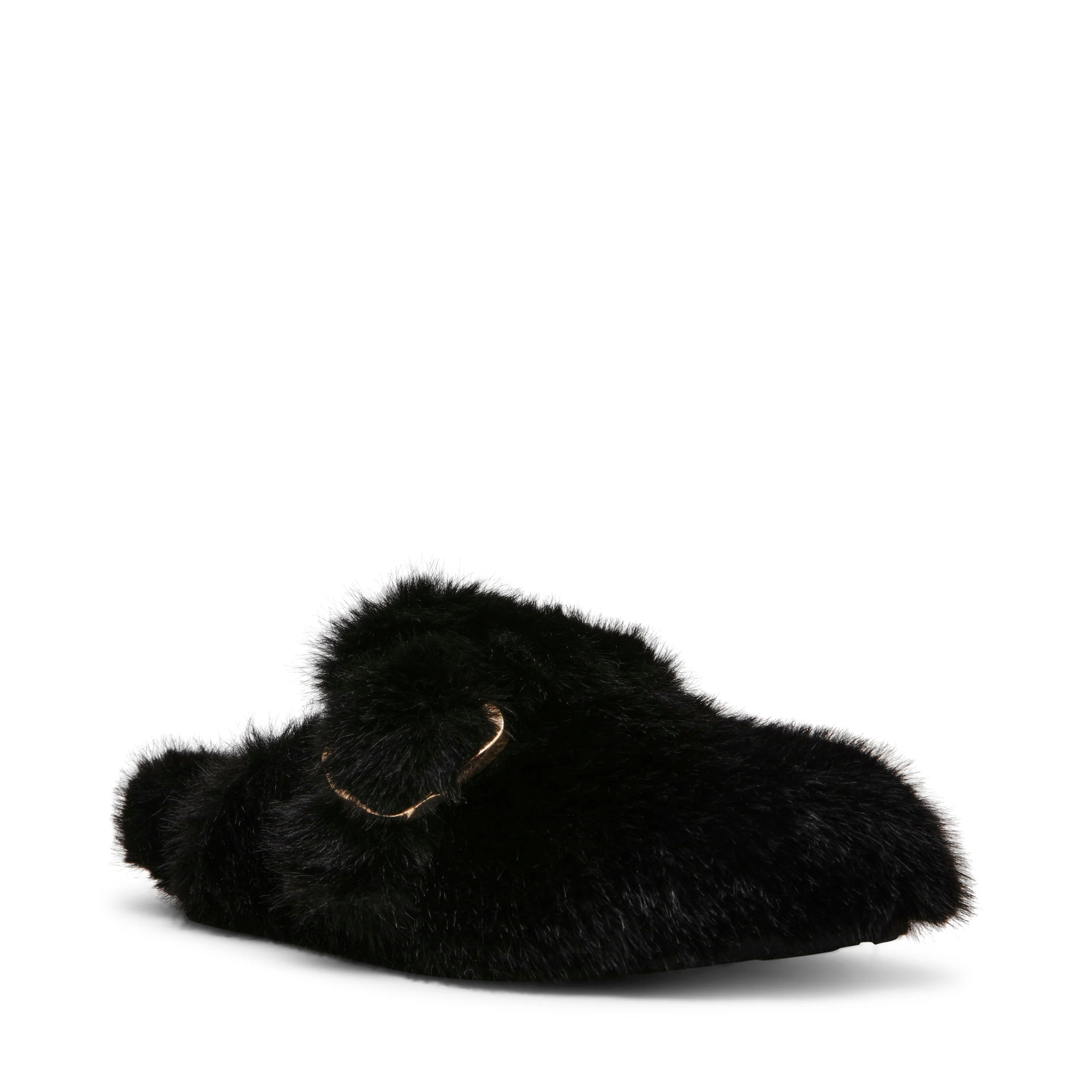 כפכפים שטוחים לנשים PLUSHIE בשחור - Image 3