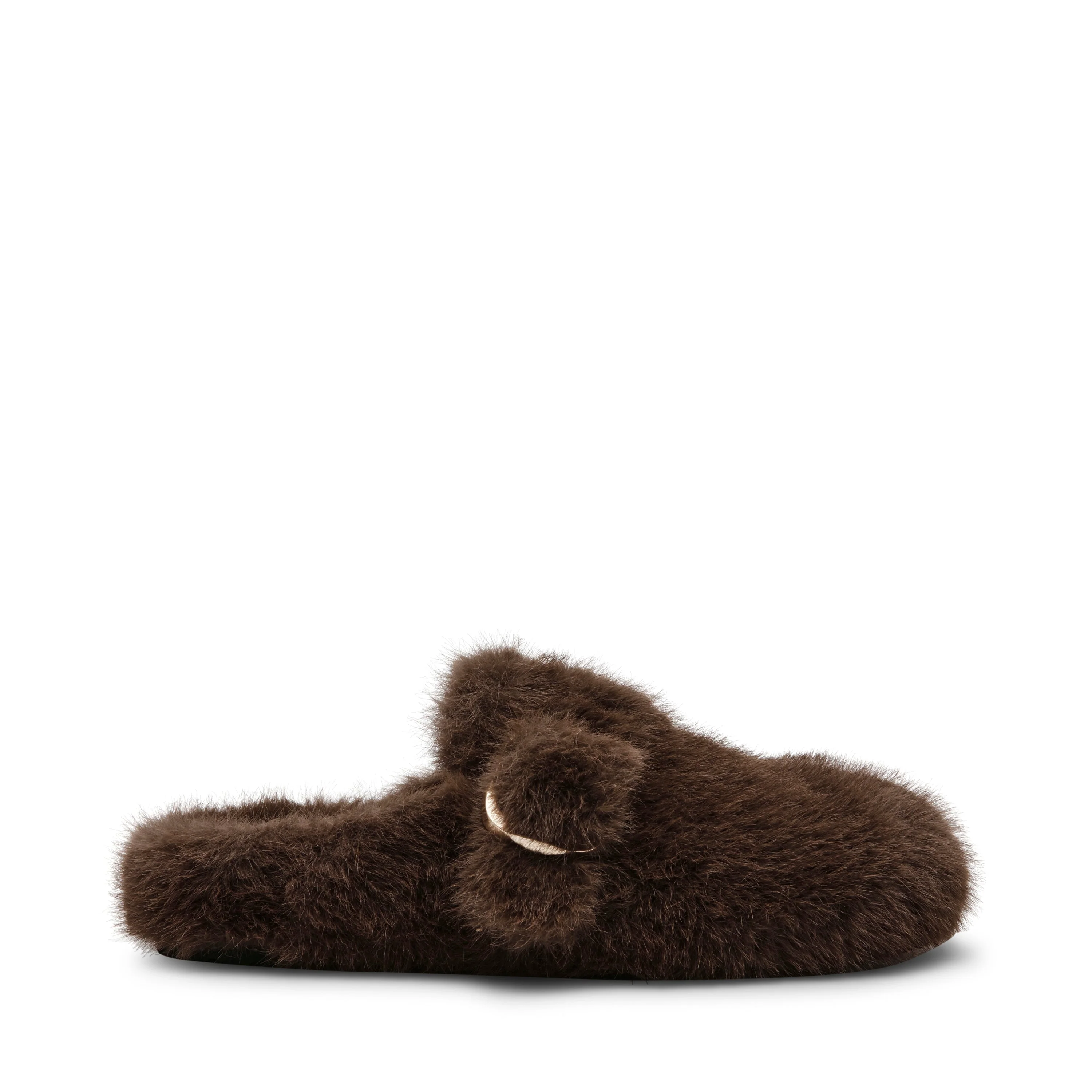 כפכפים שטוחים לנשים PLUSHIE בחום - Image 2